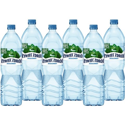 Woda Żywiec Zdrój 1.5L gazowana (6) Żywiec Zdrój