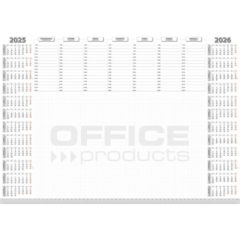 Biuwar na biurko Office Products 594x420mm 2025/2026 Office Products Biuwar na biurko Office Products 594x420mm 2025/2026 Office Products