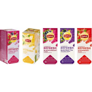 Herbata Lipton Refresh Blue Fruit Tea (25) Lipton