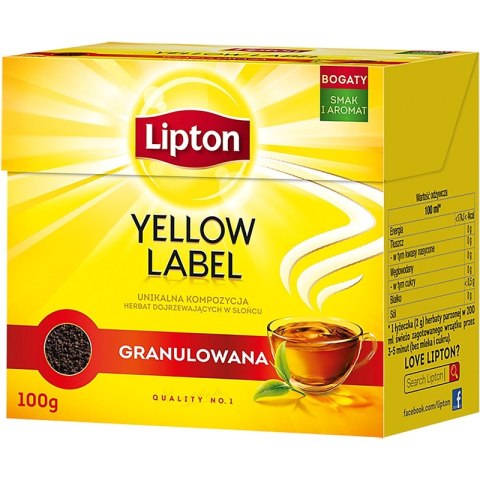 Herbata Lipton Yellow Label 100g granulowana Lipton Herbata Lipton Yellow Label 100g granulowana Lipton