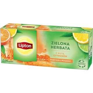Herbata Lipton zielona z nutą cytrusów (20) Lipton