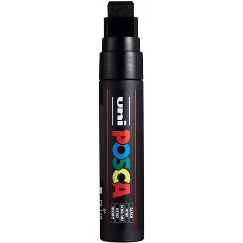 Marker z farbą plakatową Uni POSCA PC-17K 15mm czarny Uni