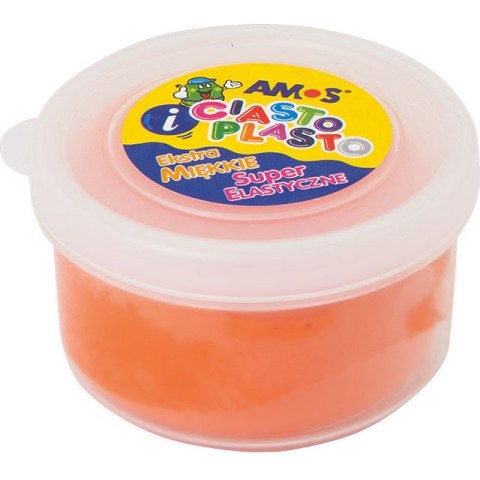 Masa plastyczna Amos Ciasto-Plasto 30g pomarańczowa Amos Masa plastyczna Amos Ciasto-Plasto 30g pomarańczowa Amos