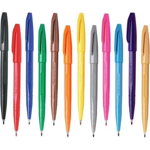 Pisak Pentel Sign Pen S520 brązowy Pentel Pisak Pentel Sign Pen S520 brązowy Pentel
