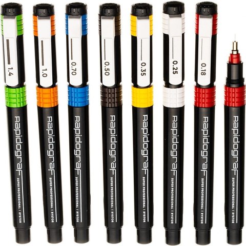 Pisak kreślarski Rystor Rapidograf Super Professional 0.35mm Rystor Pisak kreślarski Rystor Rapidograf Super Professional 0.35mm Rystor