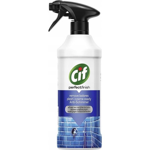Spray Cif Perfect Finish 435ml Pleśń i czarne osady CIF Spray Cif Perfect Finish 435ml Pleśń i czarne osady CIF