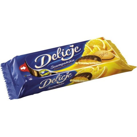 DELICJE SZAMPAŃSKIE 147g POMARAŃCZOWE Wedel DELICJE SZAMPAŃSKIE 147g POMARAŃCZOWE Wedel