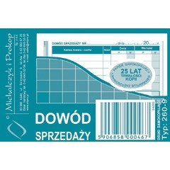 DOWÓD SPRZEDAŻY DS A7 (WIELOKOPIA) Michalczyk i Prokop