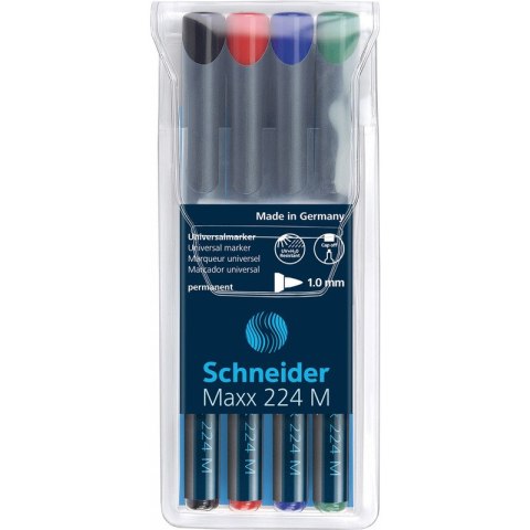 Foliopisy Schneider Maxx 224 M 4 kolory Schneider Foliopisy Schneider Maxx 224 M 4 kolory Schneider