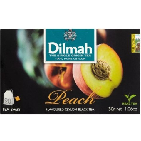 Herbata Dilmah brzoskwiniowa (20) Dilmah Herbata Dilmah brzoskwiniowa (20) Dilmah