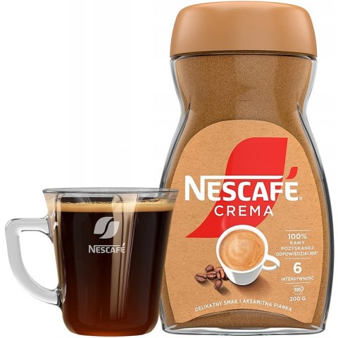KAWA NESCAFÉ SENSAZIONE CREME 200g ROZPUSZCZALNA Nescafe KAWA NESCAFÉ SENSAZIONE CREME 200g ROZPUSZCZALNA Nescafe