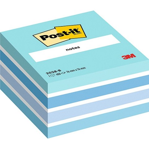 Karteczki Post-it 76x76mm (2028-B) niebieskie (450) Post-it Karteczki Post-it 76x76mm (2028-B) niebieskie (450) Post-it