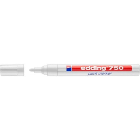 Marker olejowy Edding 750 biały Edding Marker olejowy Edding 750 biały Edding