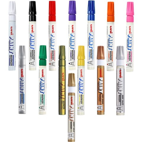 Marker olejowy Uni PX-20 błyszczący brązowy Uni
