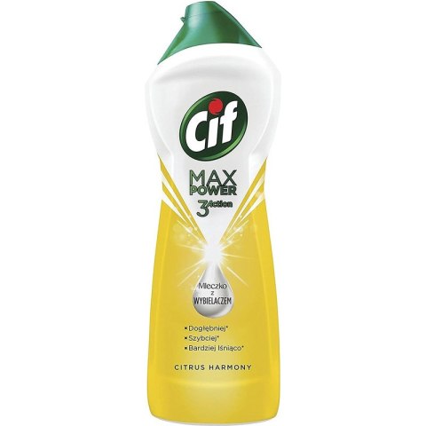 Mleczko do czyszczenia Cif Max Power 1001g Citrus CIF Mleczko do czyszczenia Cif Max Power 1001g Citrus CIF