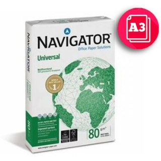 PAPIER NAVIGATOR UNIVERSAL A3/80g (500) NAVIGATOR