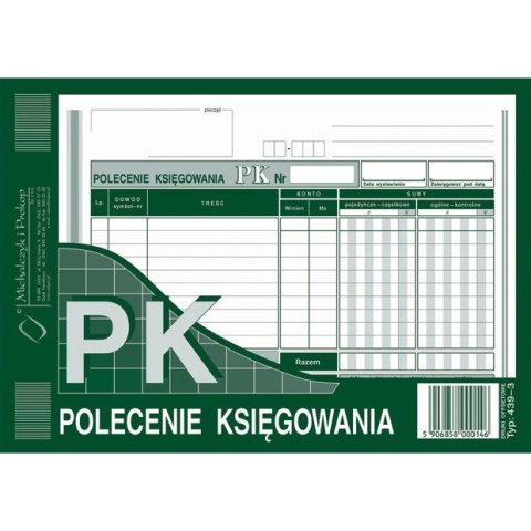 POLECENIE KSIĘGOWANIA A5 (OFFSET) Michalczyk i Prokop POLECENIE KSIĘGOWANIA A5 (OFFSET) Michalczyk i Prokop