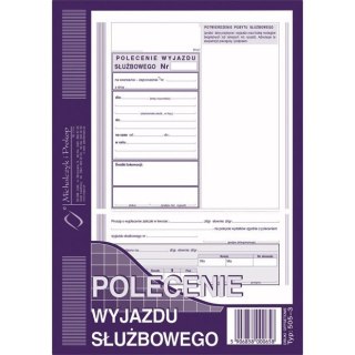 POLECENIE WYJAZDU SŁUŻBOWEGO A5 (OFFSET) Michalczyk i Prokop