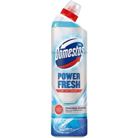 Płyn do WC Domestos Power Fresh 700ml Ocean Fresh Domestos Płyn do WC Domestos Power Fresh 700ml Ocean Fresh Domestos