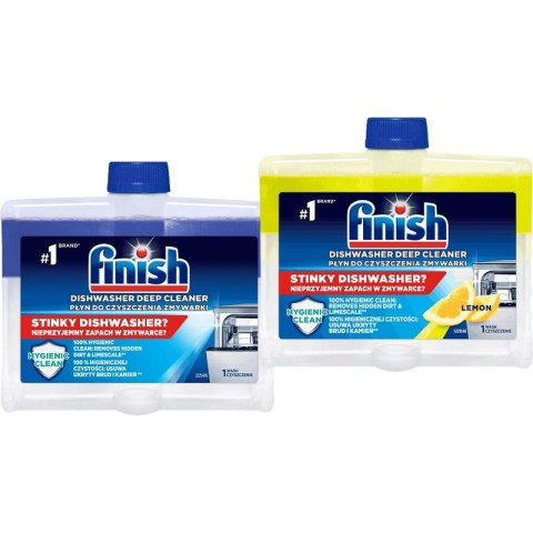 Płyn do czyszczenia zmywarki Finish 250ml Lemon FINISH Płyn do czyszczenia zmywarki Finish 250ml Lemon FINISH