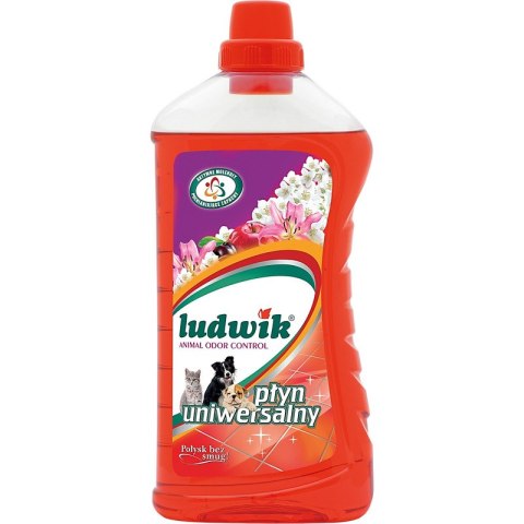 Płyn uniwersalny Ludwik 1L Animal odor control LUDWIK Płyn uniwersalny Ludwik 1L Animal odor control LUDWIK