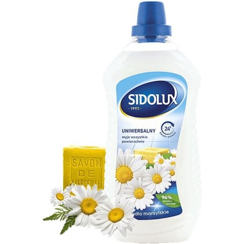 Płyn uniwersalny Sidolux 1L Mydło marsylskie SIDOLUX Płyn uniwersalny Sidolux 1L Mydło marsylskie SIDOLUX