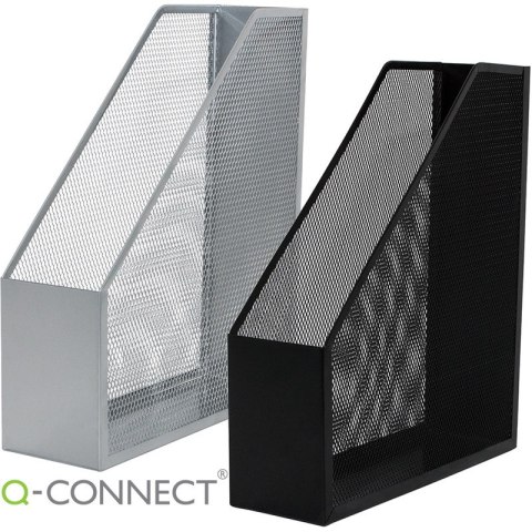 Pojemnik na dokumenty Q-Connect metalowy czarny Q-CONNECT Pojemnik na dokumenty Q-Connect metalowy czarny Q-CONNECT