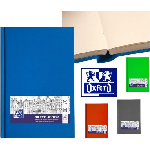 Szkicownik Oxford Sketchbook A6/96k mix kolorów Oxford Szkicownik Oxford Sketchbook A6/96k mix kolorów Oxford