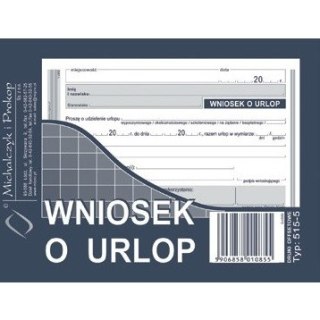 WNIOSEK O URLOP A6 (OFFSET) Michalczyk i Prokop