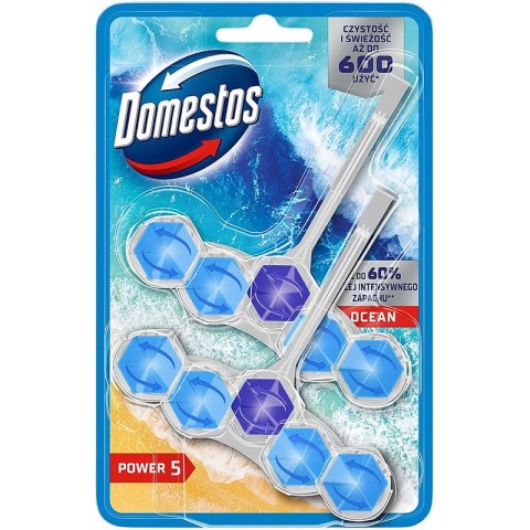 Zawieszka do WC Domestos Power 5 50g Ocean (2) Domestos Zawieszka do WC Domestos Power 5 50g Ocean (2) Domestos